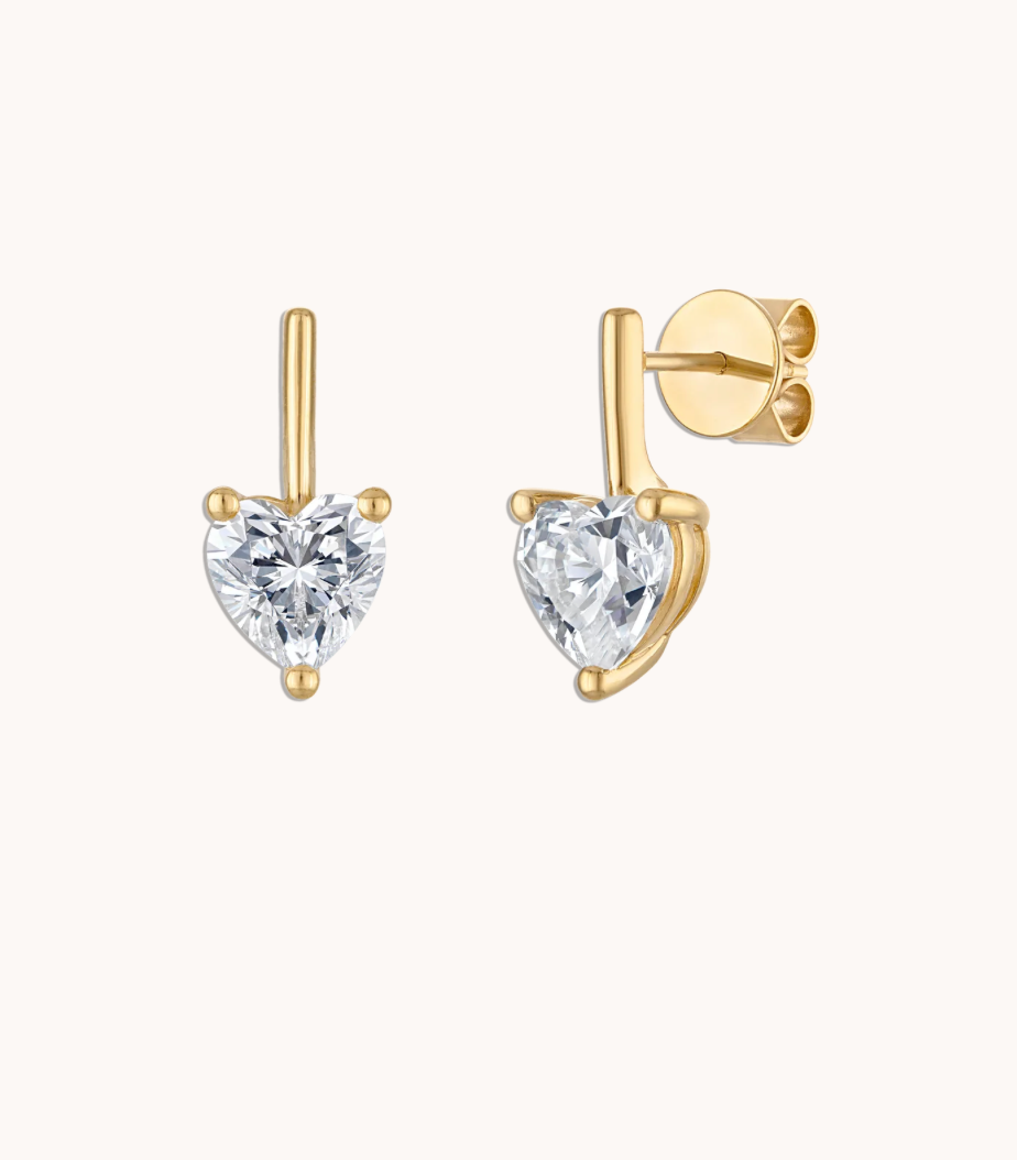 Linea Love Stud in Gold | Small