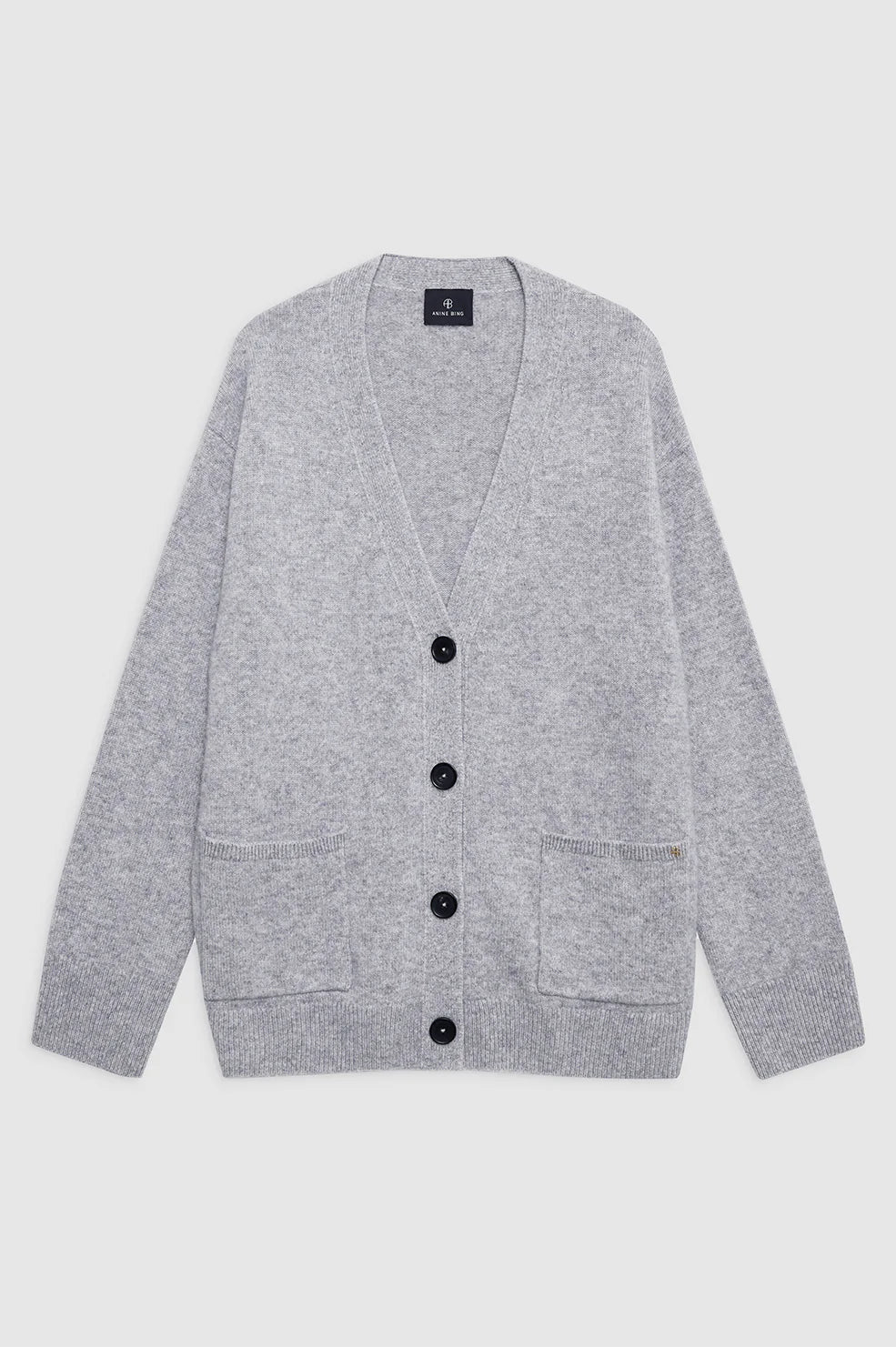 Jackson Cardigan in Medium Heather Grey
