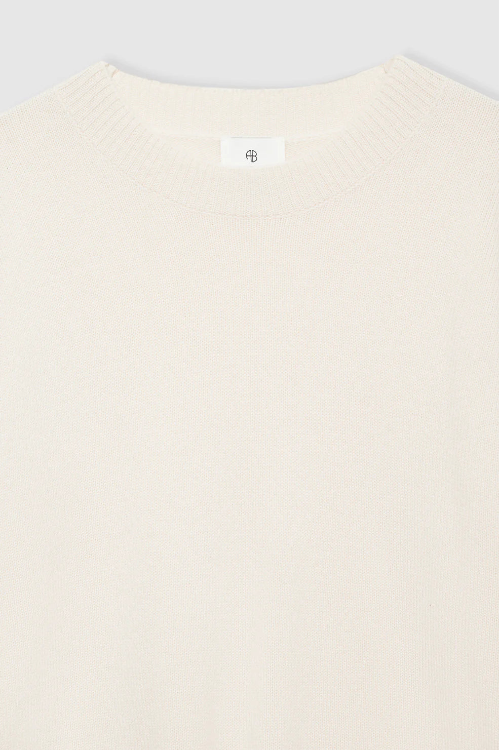 Lee Crew Sweater in Cream