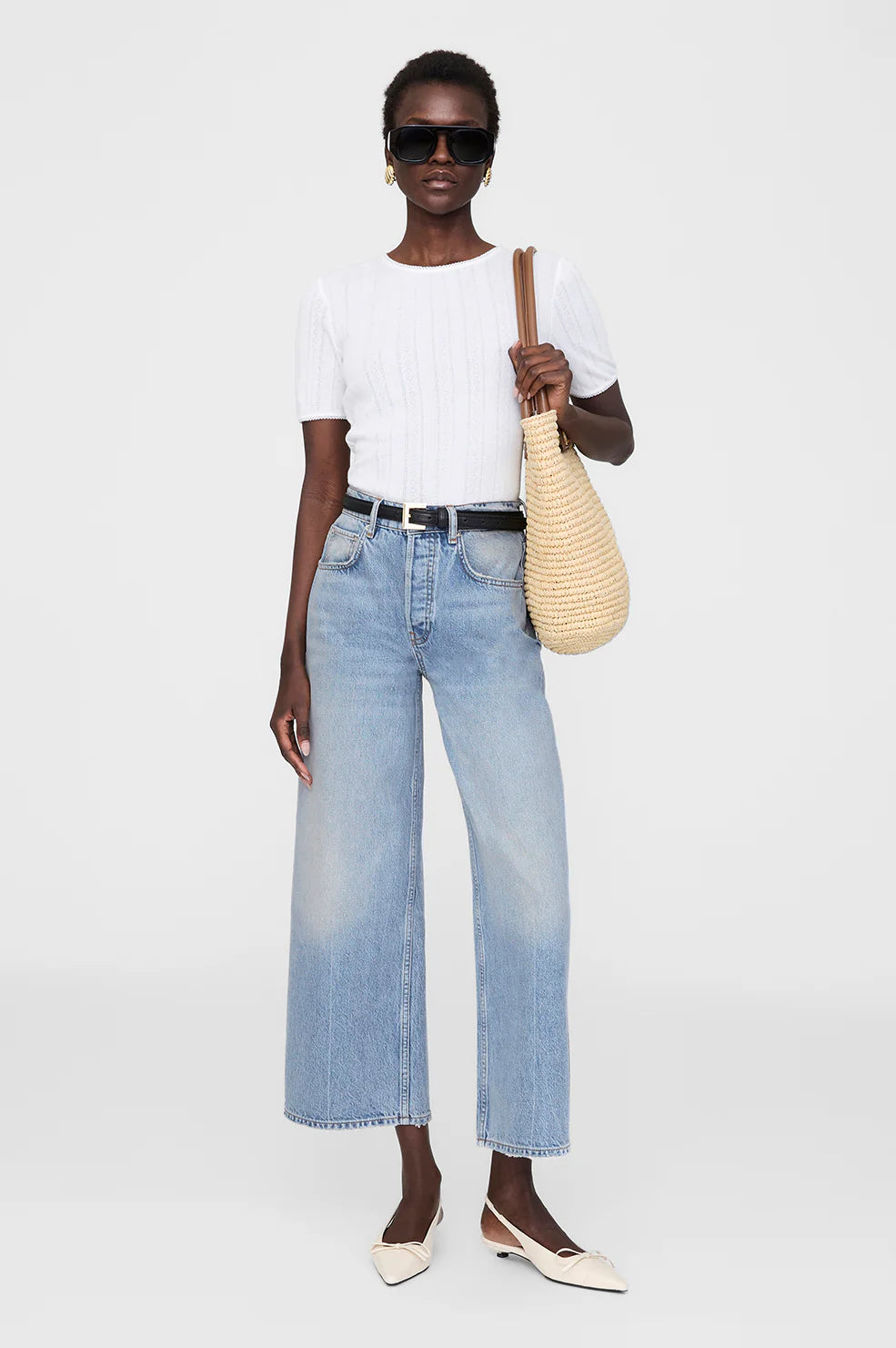 Pia Tee in Off White