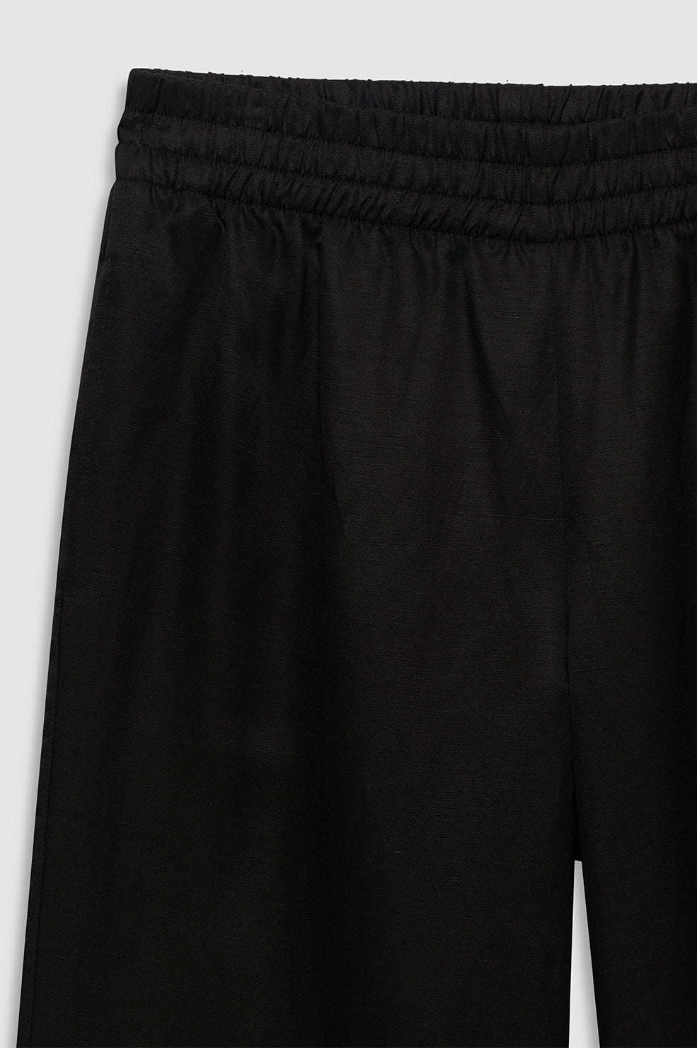 Soto Pant in Black Linen Blend