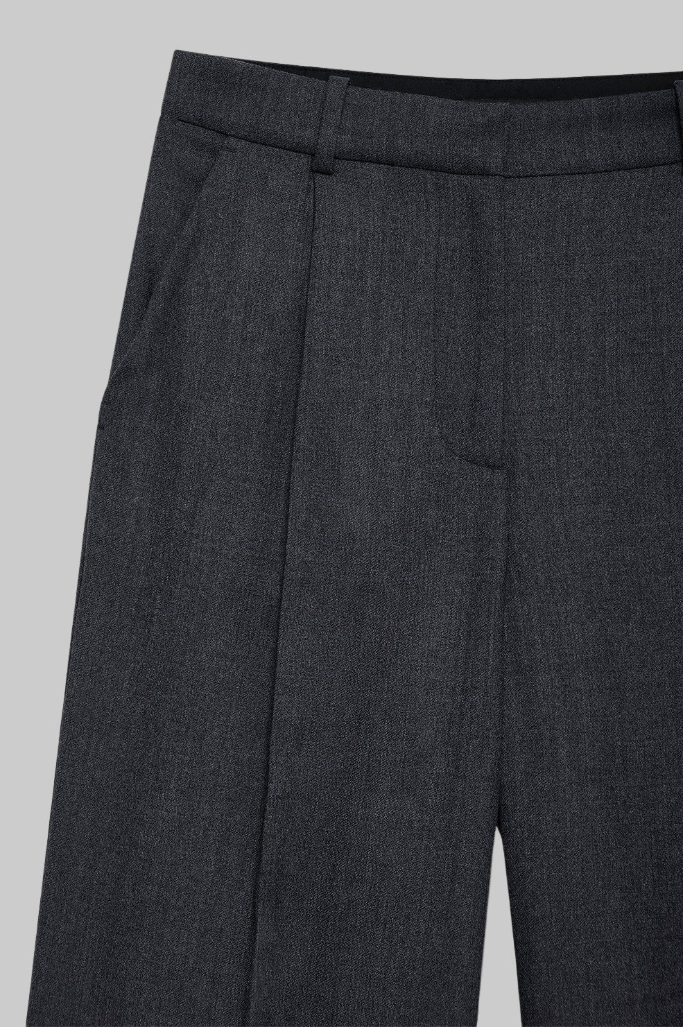 Trent Trouser in Dark Heather Grey