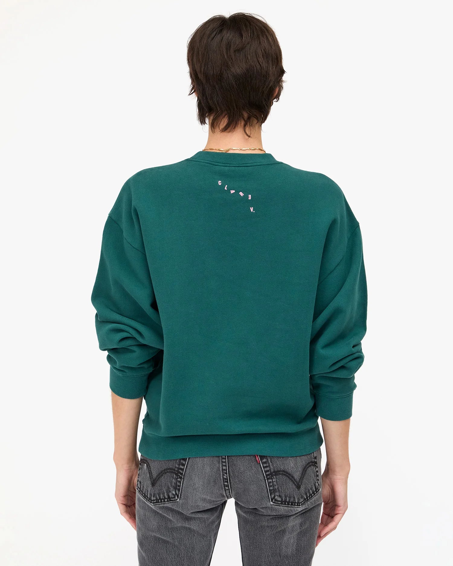 Oversized Sweatshirt in Deep Pine Ciao