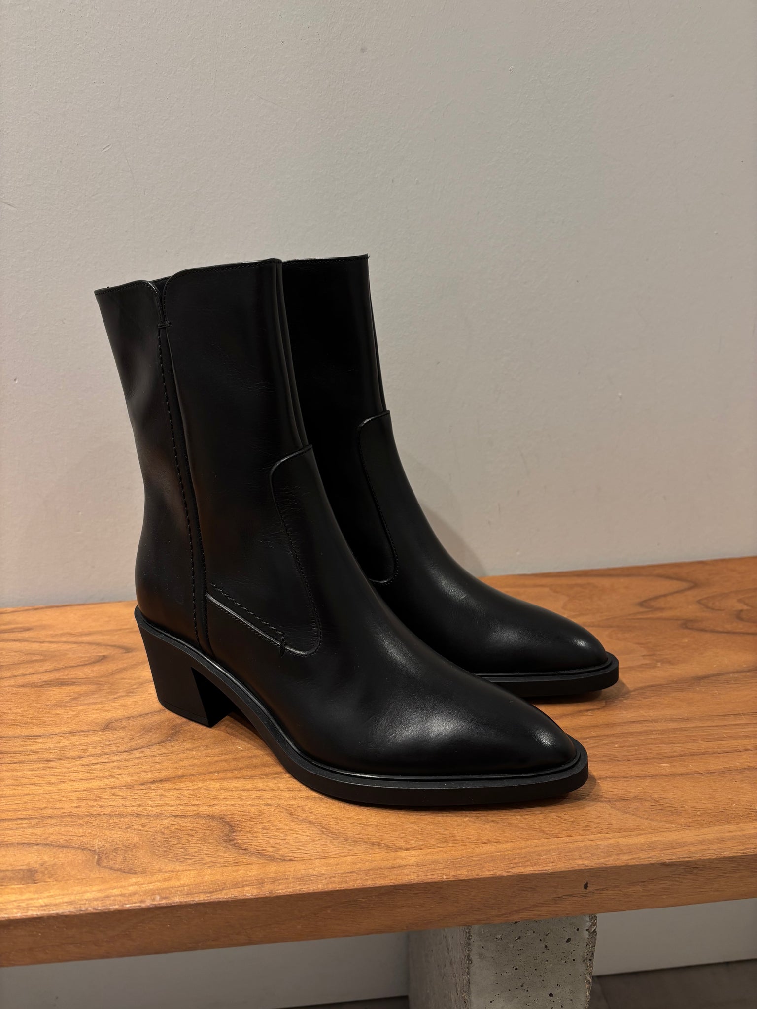 Yves in Black Leather
