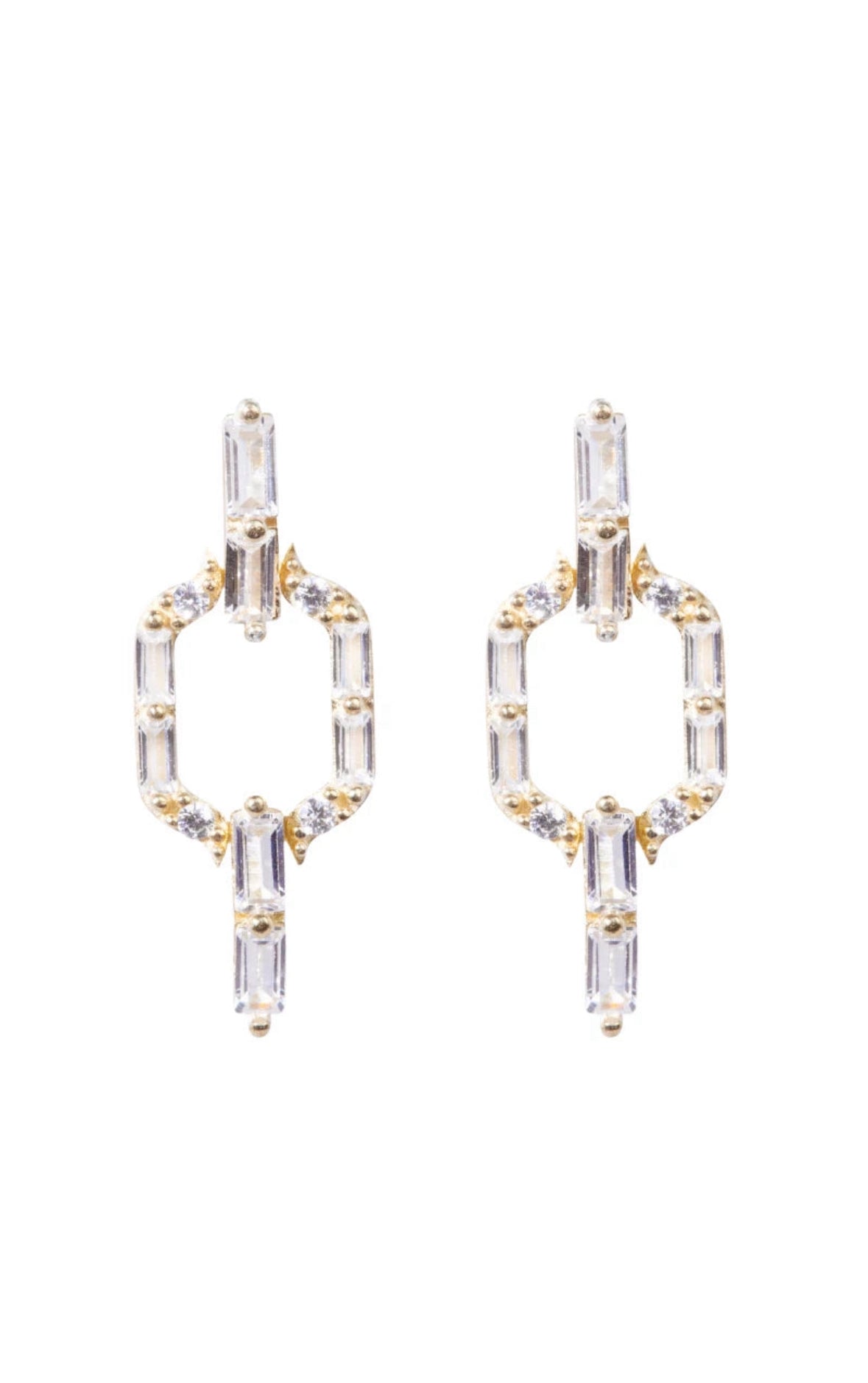 Liam Earrings in Gold