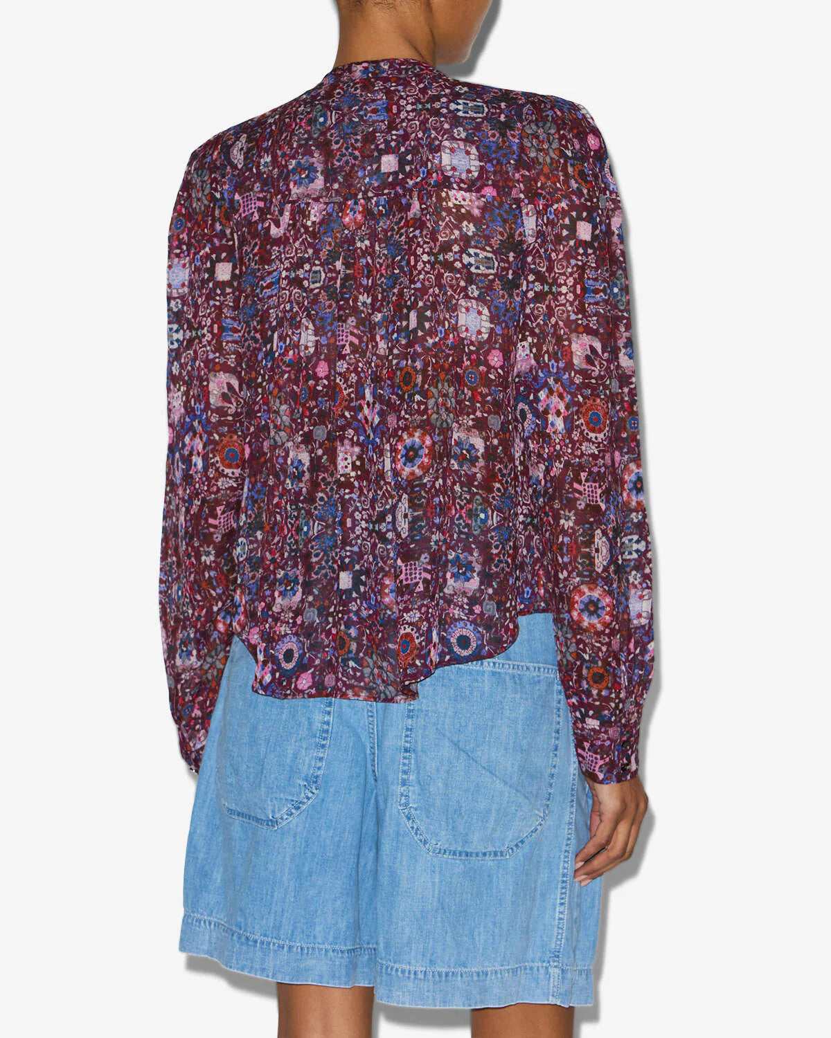 Noeline Top in Plum