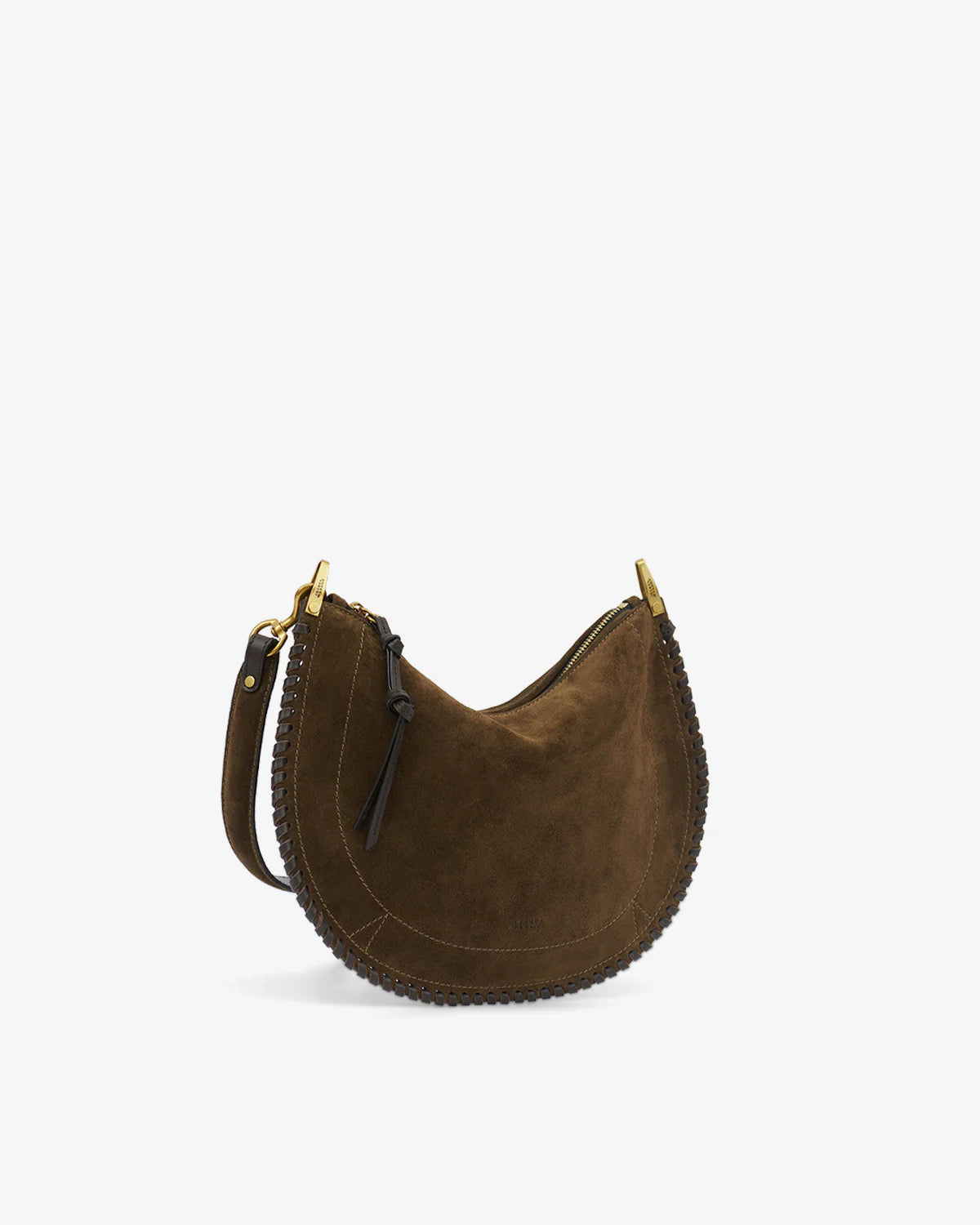 Oskan Soft Zip Bag in Bronze