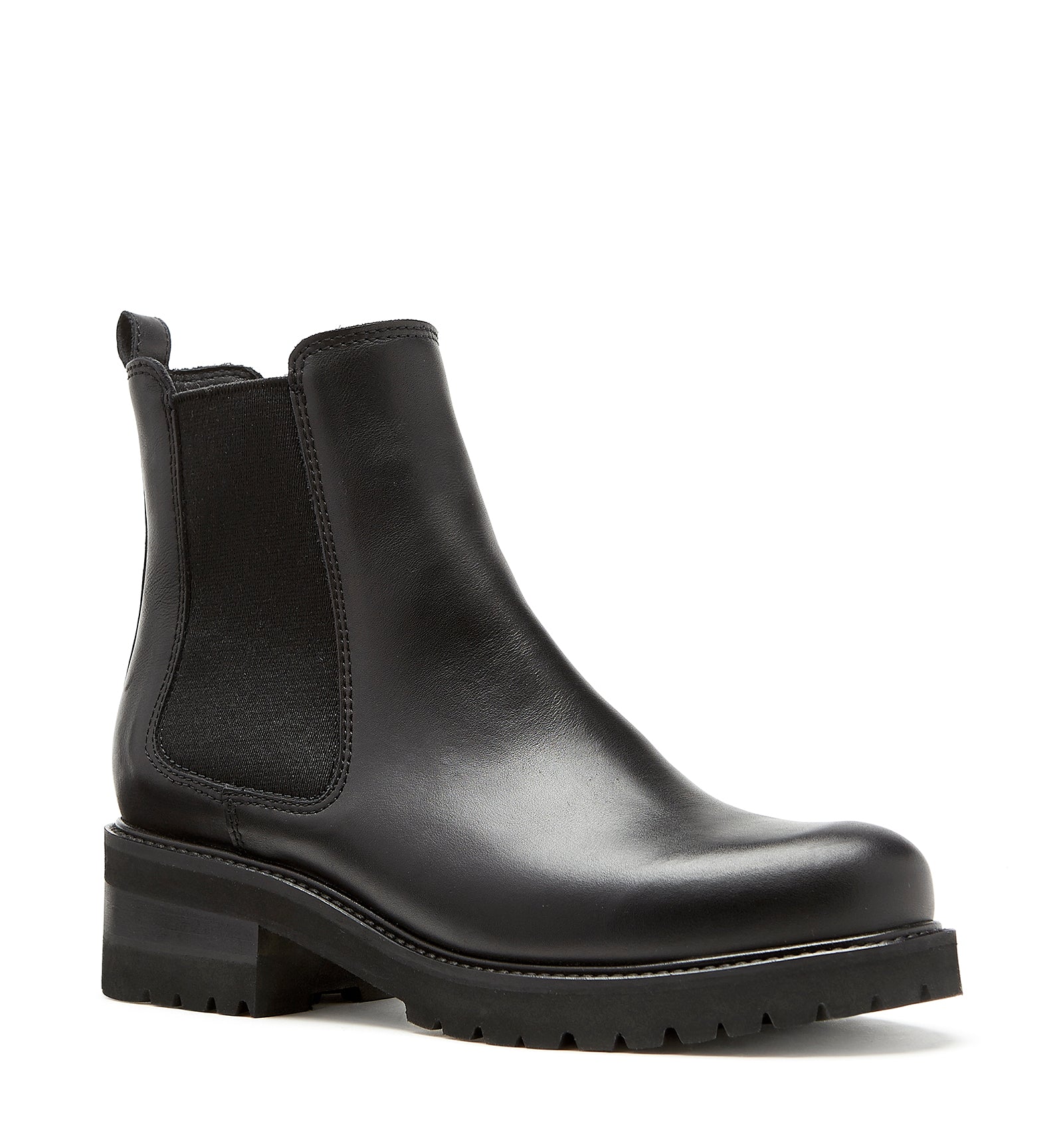 Cye in Black Leather