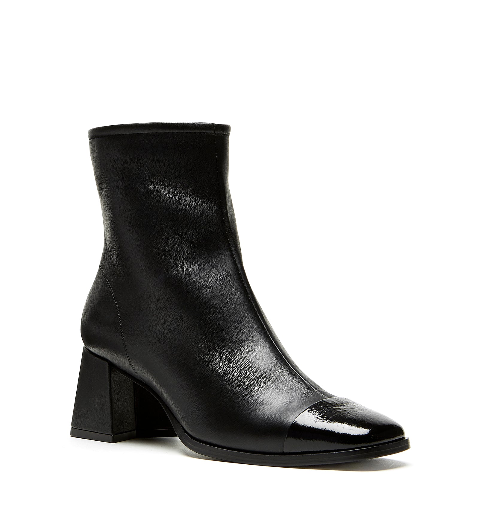 Freda in Black Leather