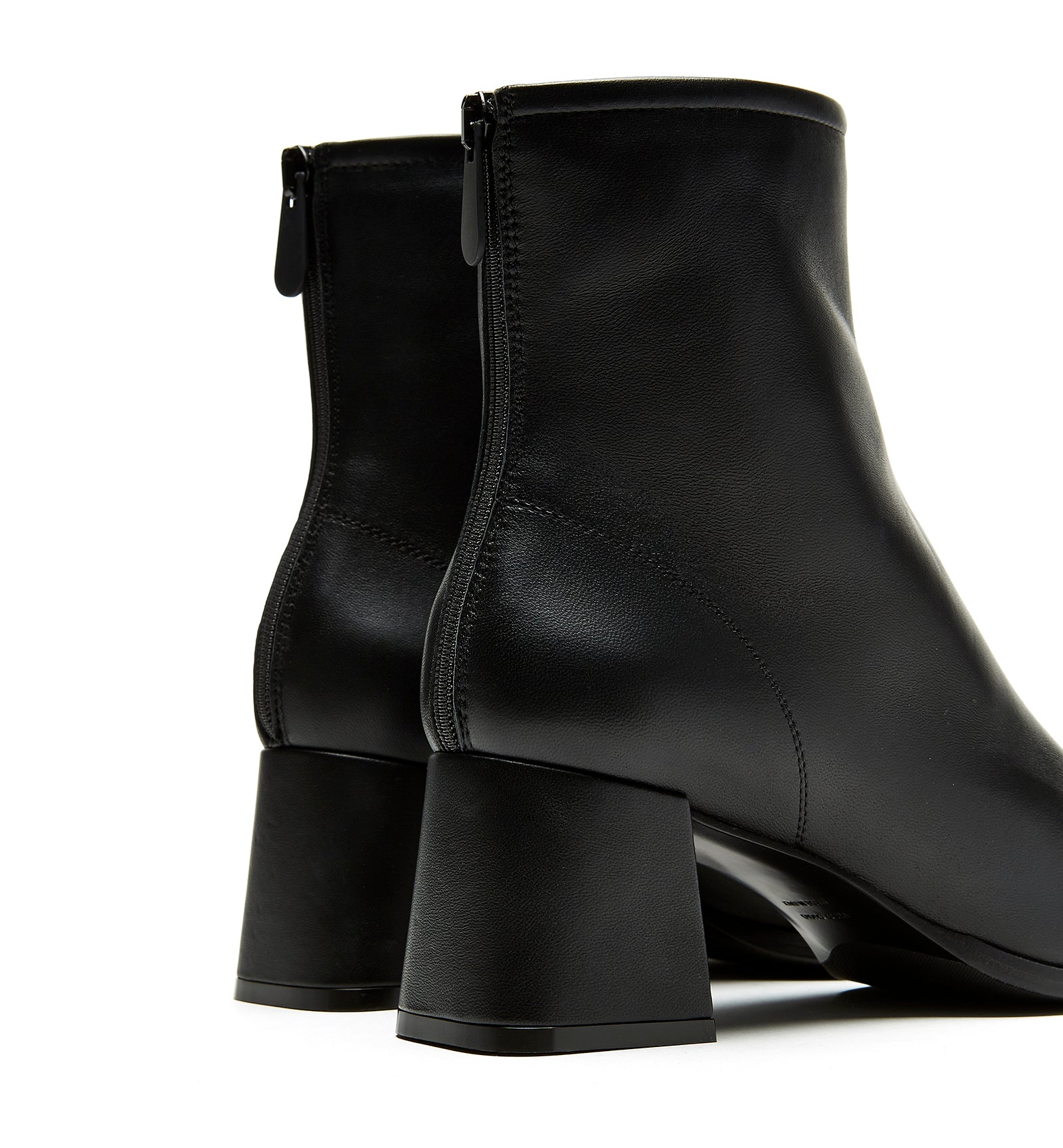 Freda in Black Leather