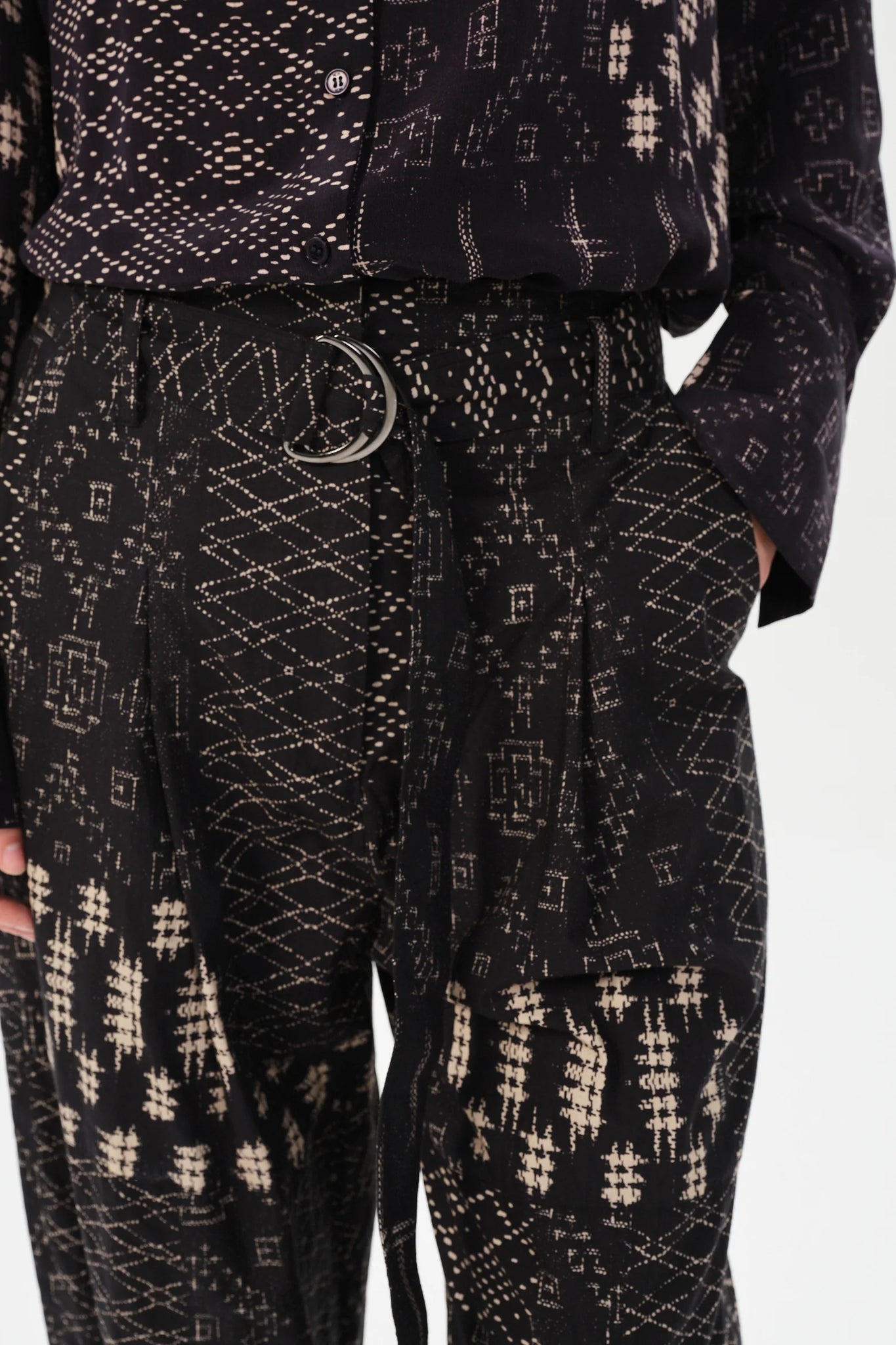 Zarate Thea Pants in Navy