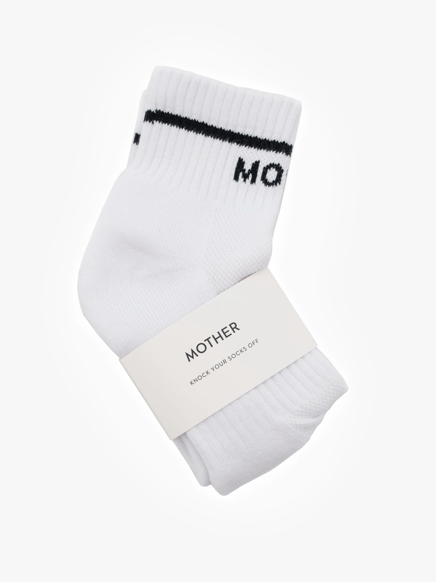 Baby Steps Ankle MF in White/Black