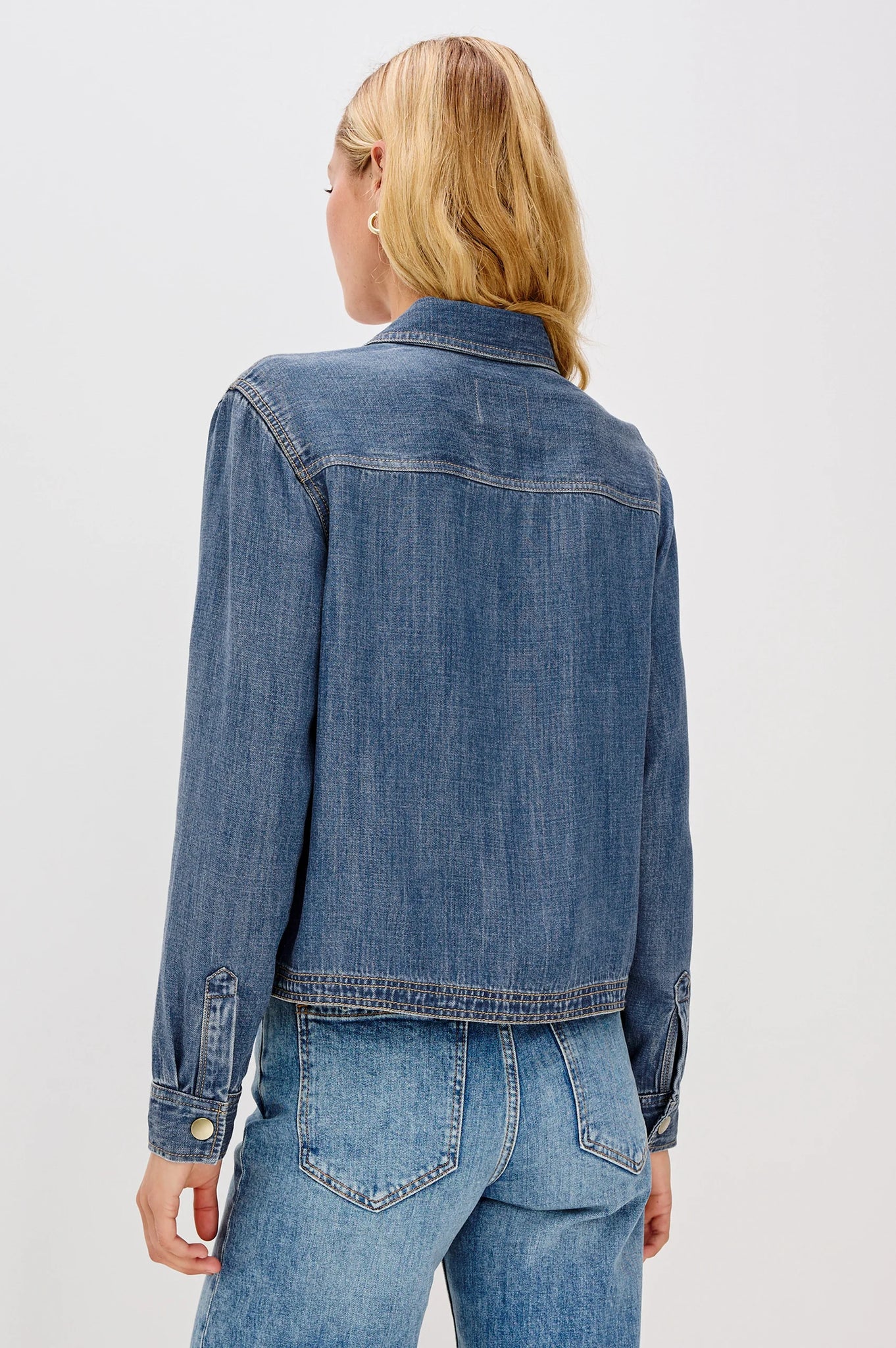 Ports Top in Antique Blue