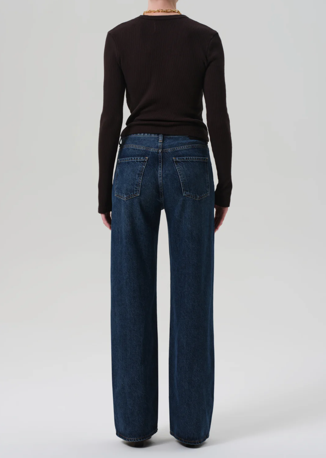 Annina High Rise Wide Leg 33" in Westwood
