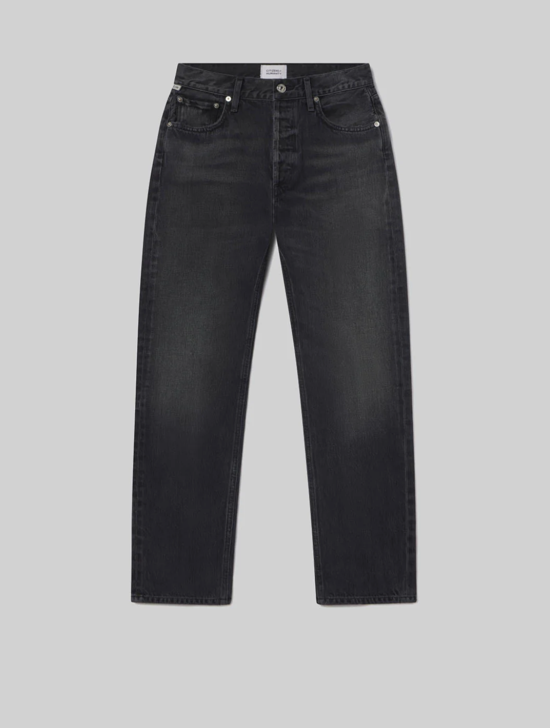 Blaine High Rise Straight in Vintage Black