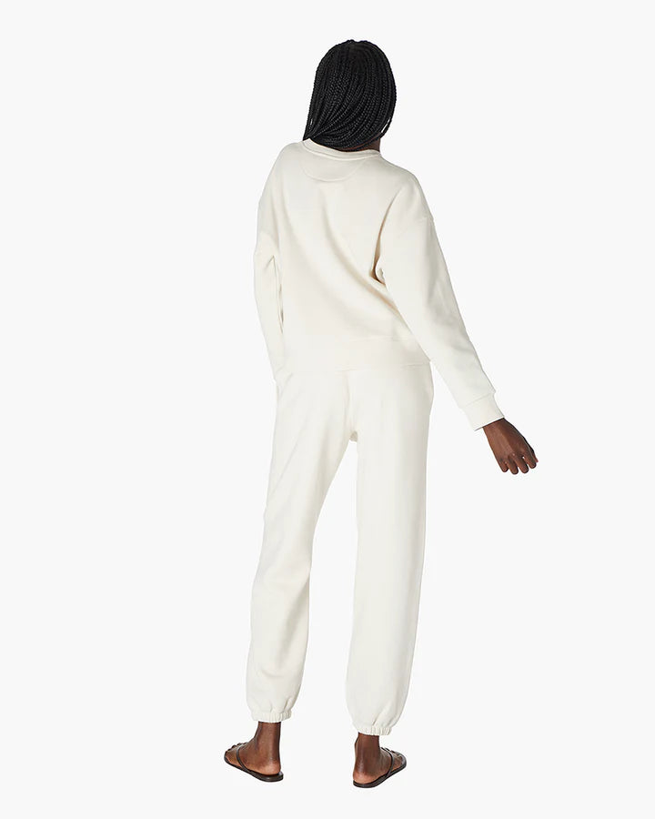 Air Whipped Crew in Bone