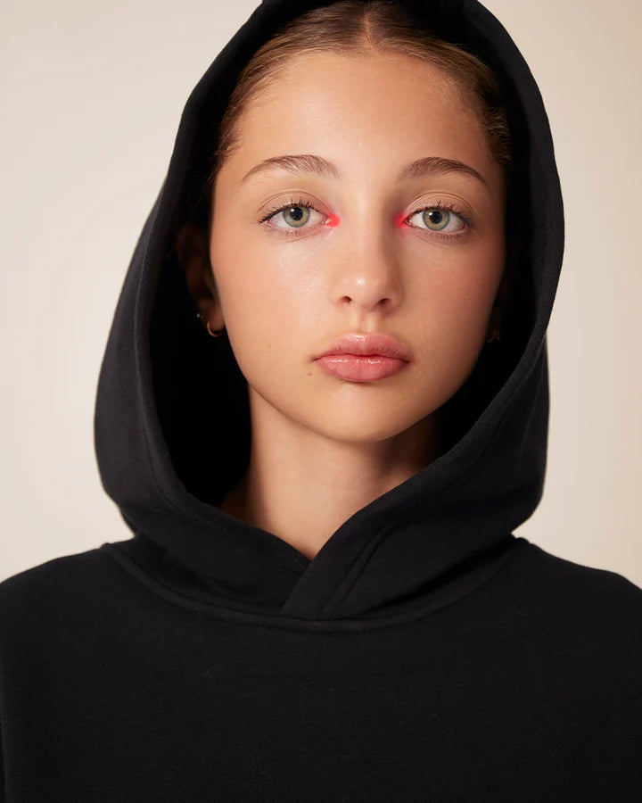 Air Whipped Hoodie in Black