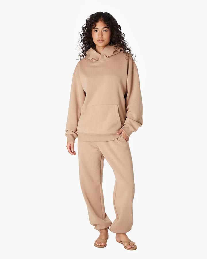 Air Whipped Hoodie in Camel
