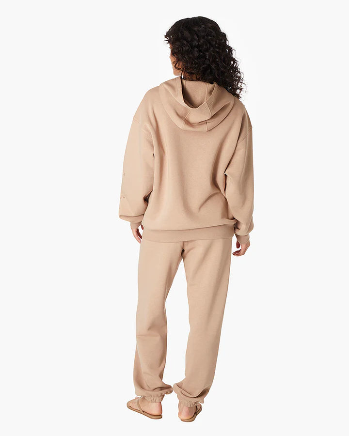 Air Whipped Hoodie in Camel