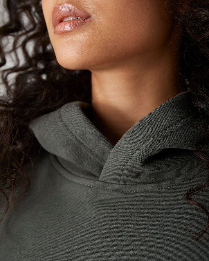Air Whipped Hoodie in Forest