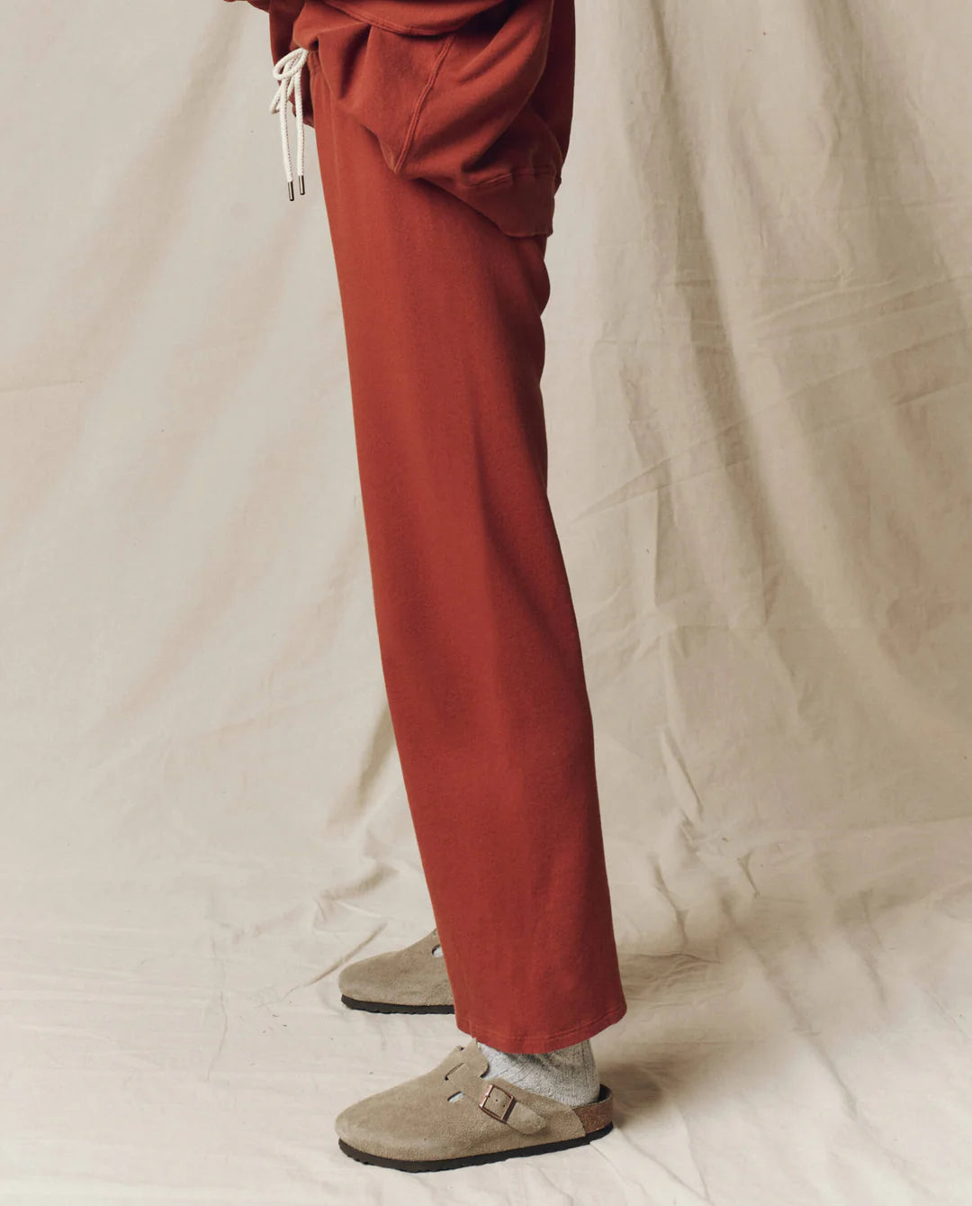 The Lap Sweatpant. Brick