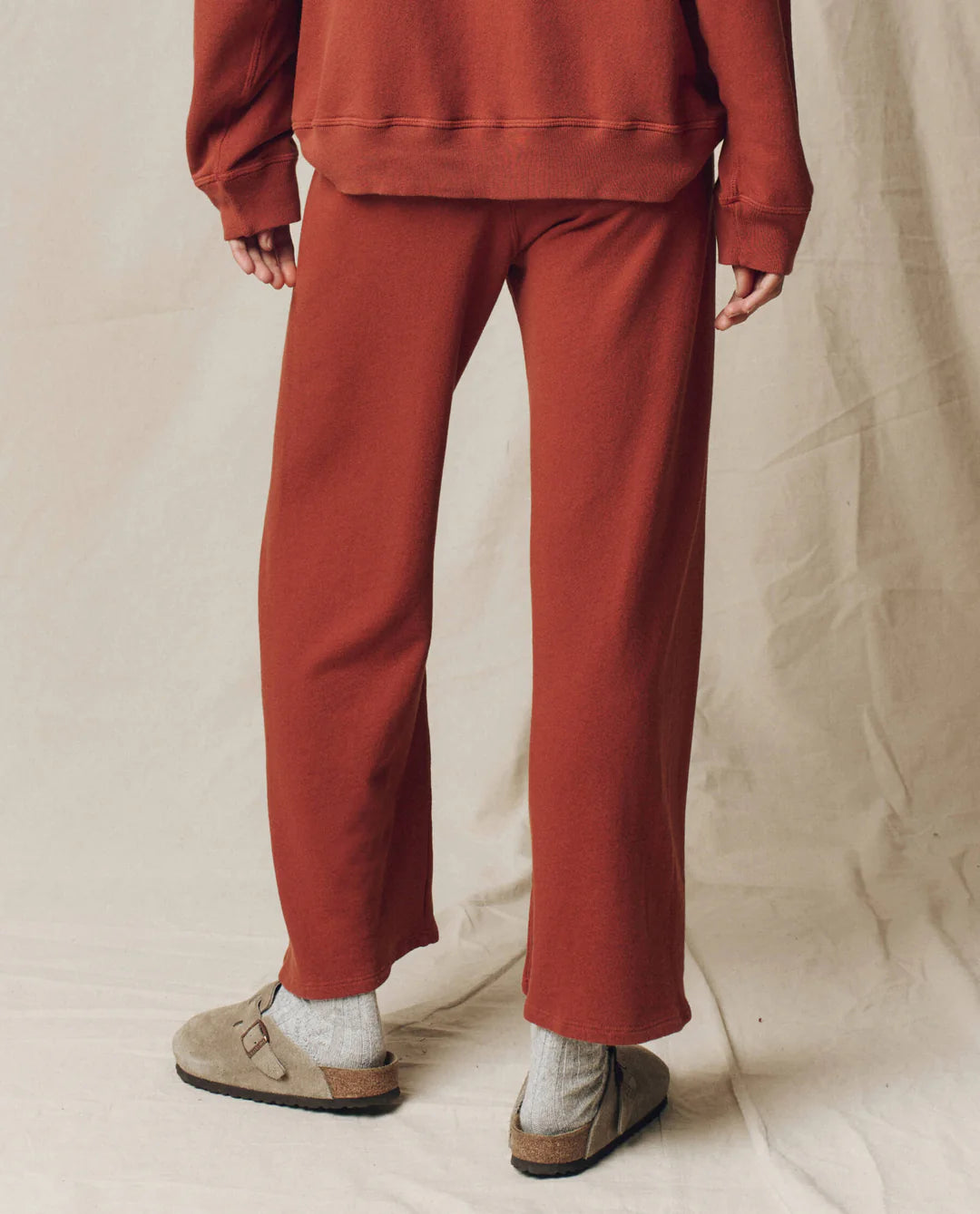 The Lap Sweatpant. Brick