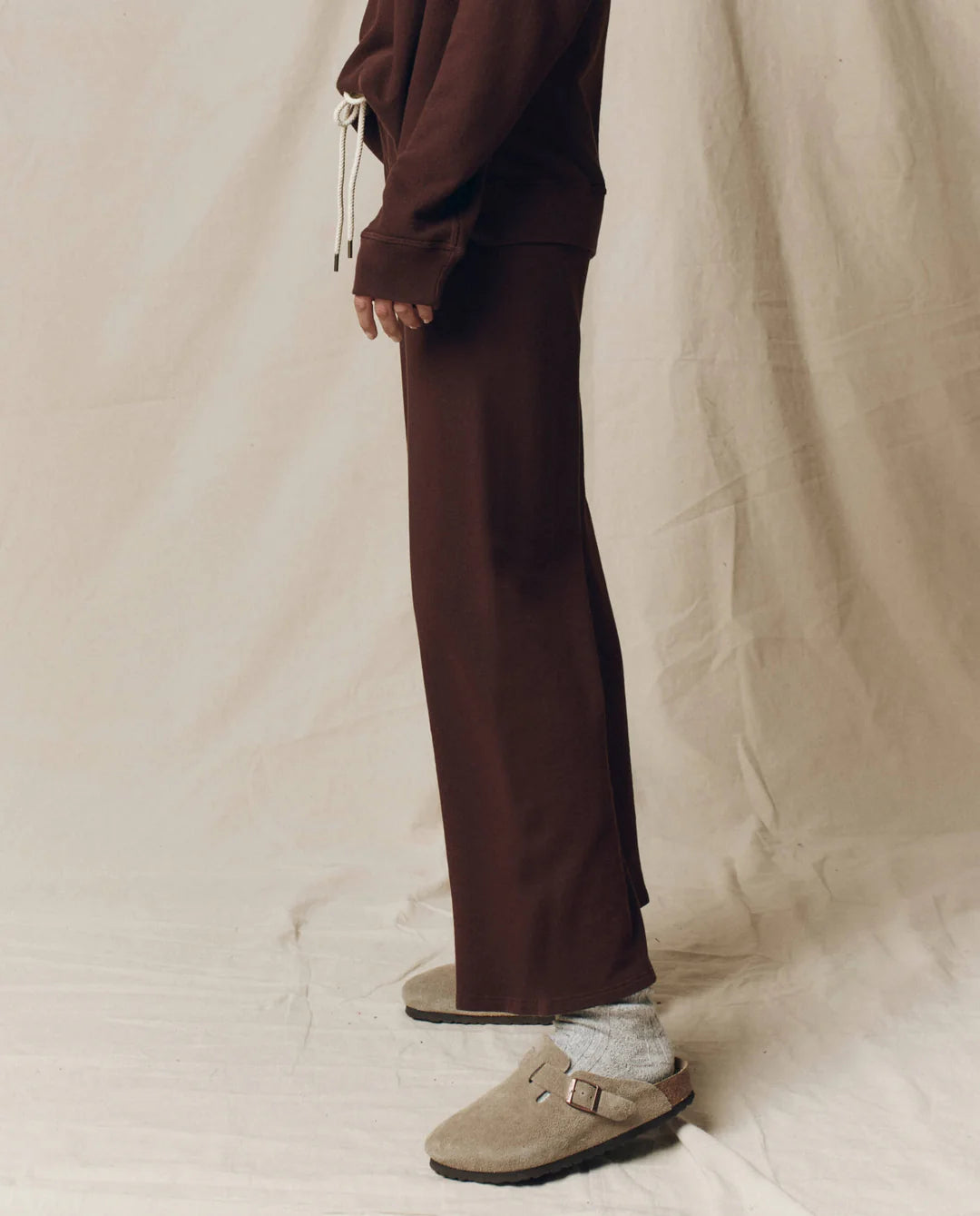 The Lap Sweatpant. Driftwood