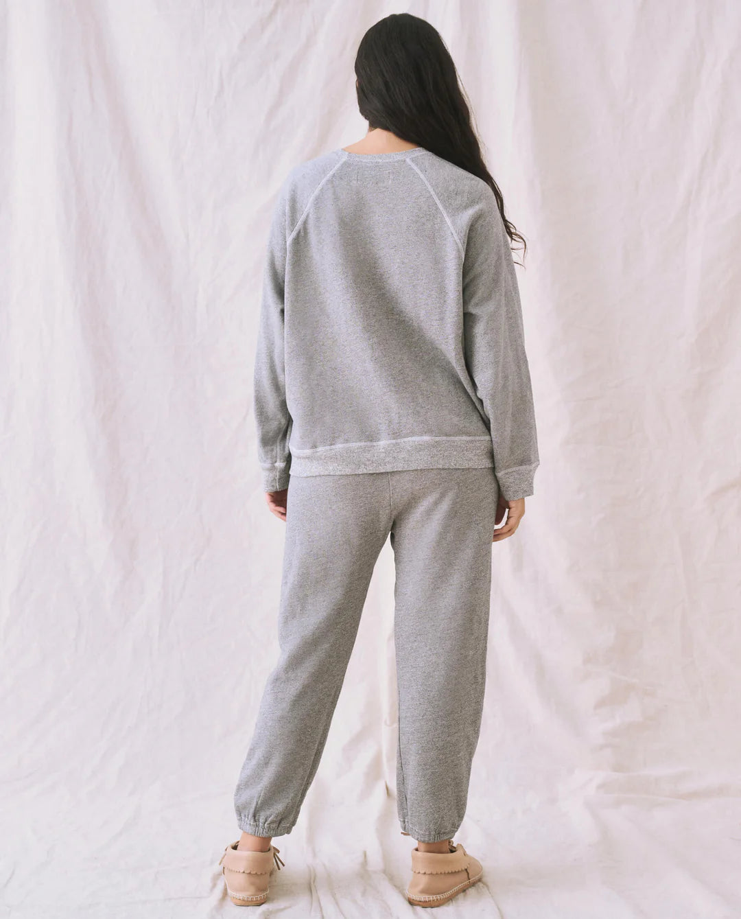 The Slouch Sweatshirt. Varsity Grey