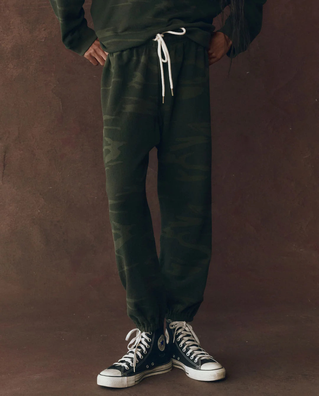 The Stadium Sweatpant. Forest Camo