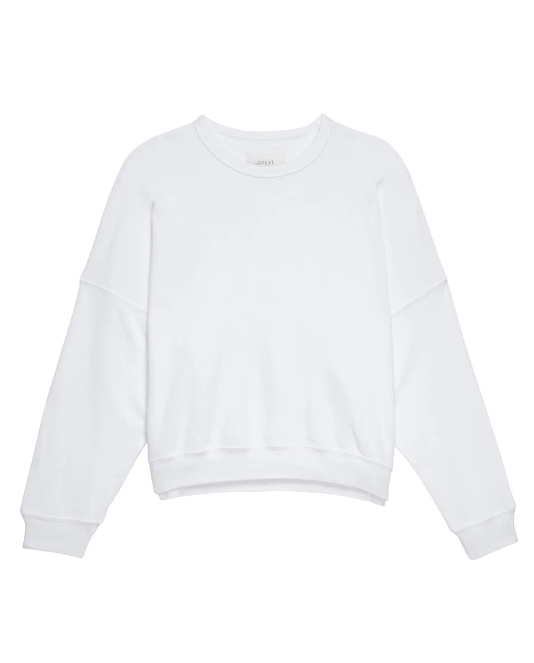 The Teammate Sweatshirt. True White