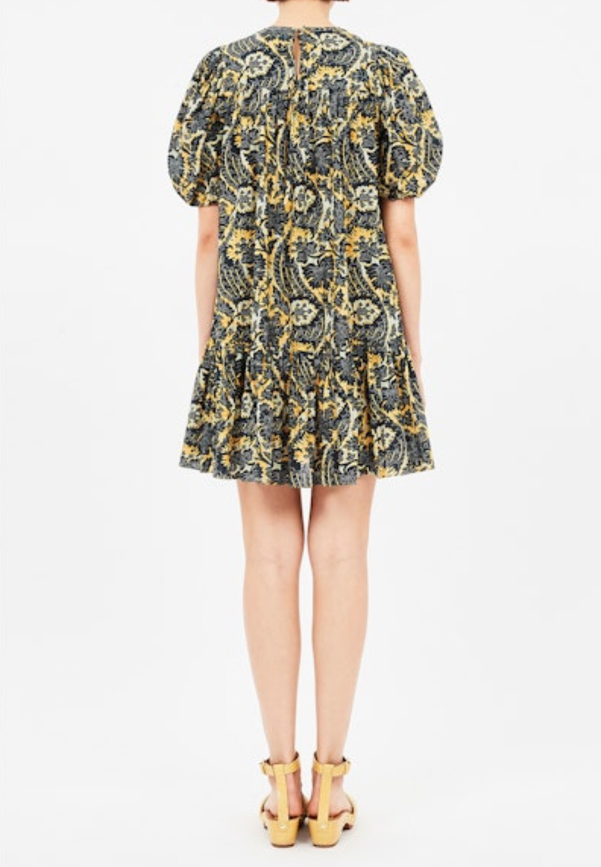 Rosalie Short Sleeve Mini Dress in Luna