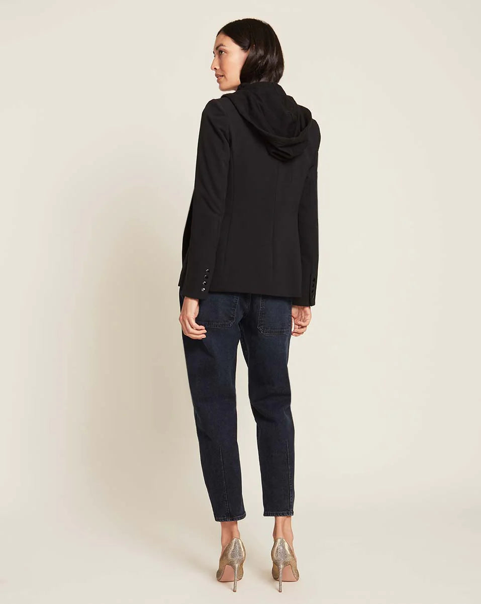 Hoodie Dickey in Black