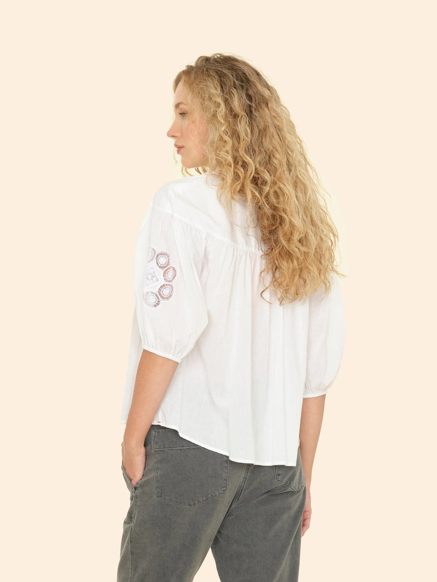 Kenza Top in White