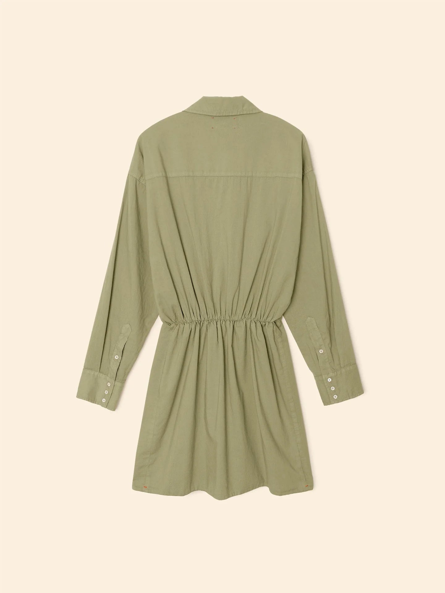 Loulou Dress in Dark Seagrass
