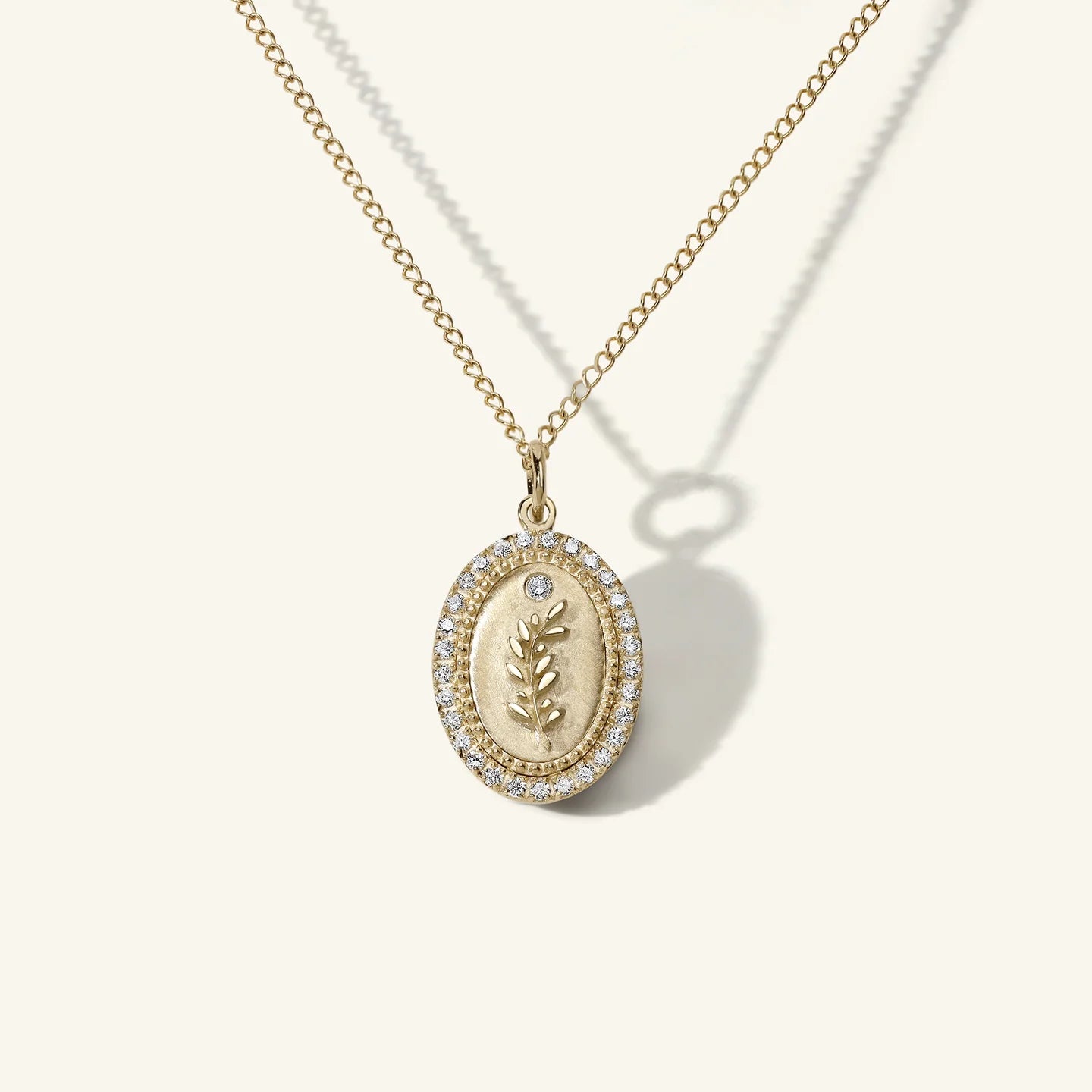Diamond Halo Olive Branch Token