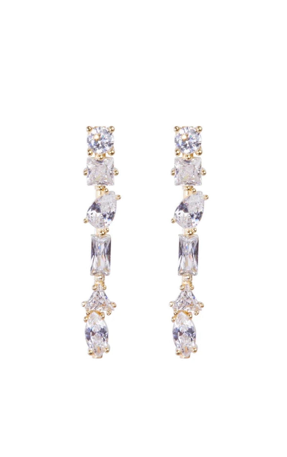 Julie M Earrings in Gold