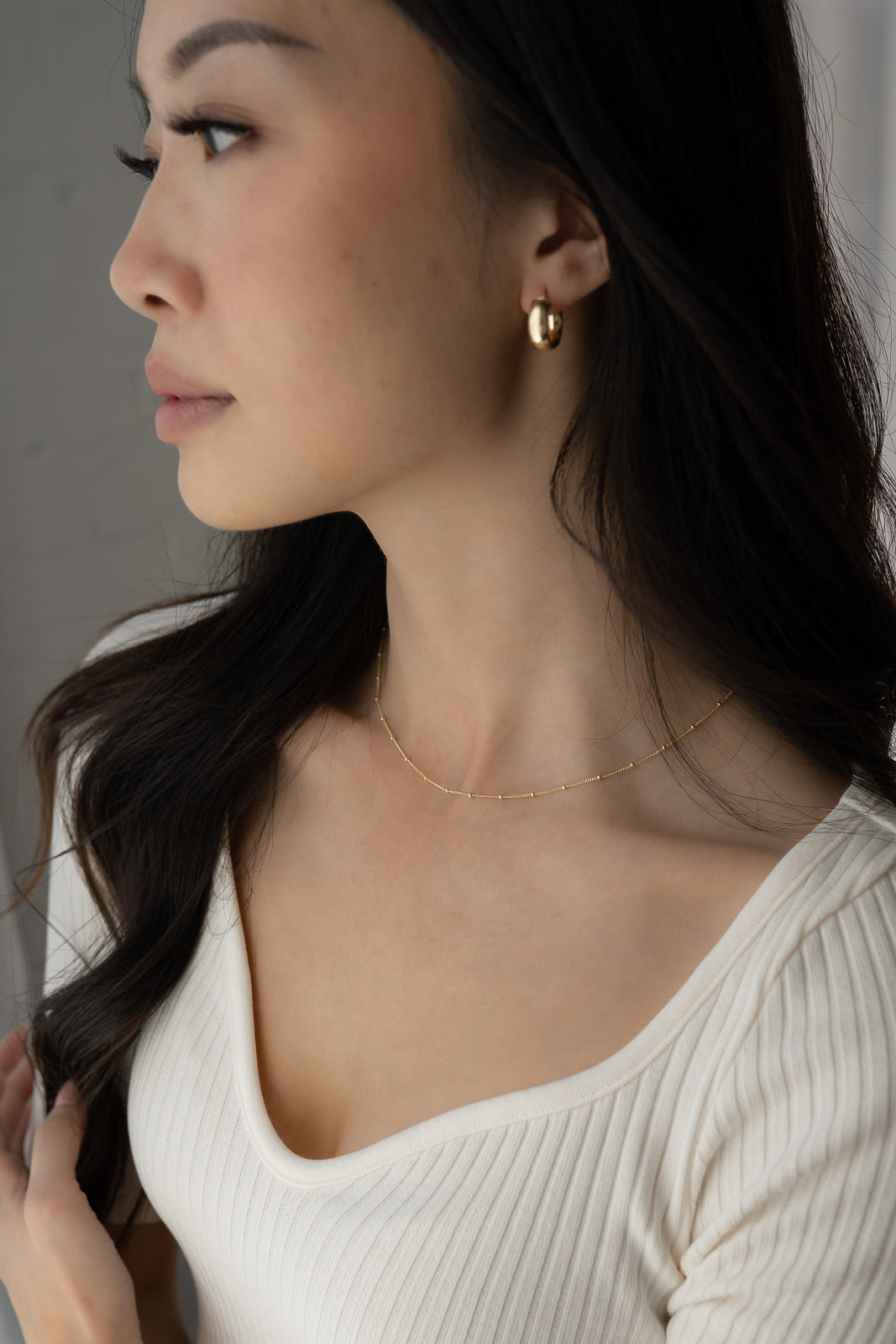 Gigi Necklace | 10k Gold | 16"