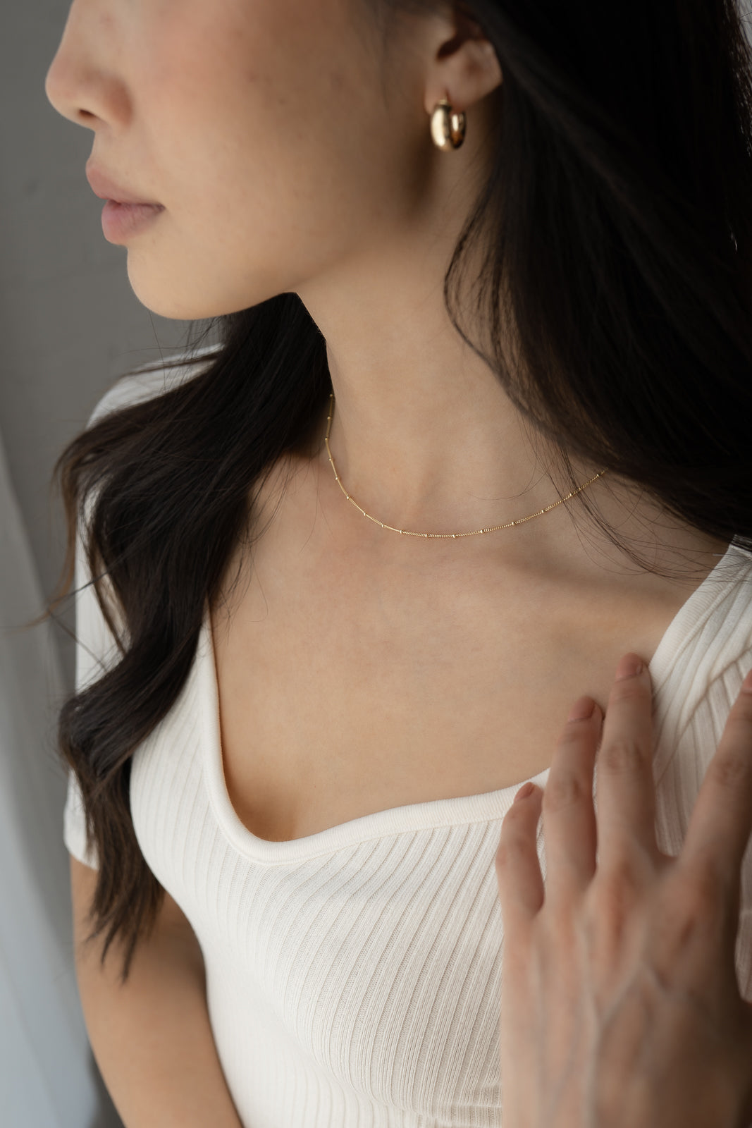 Gigi Necklace | 10k Gold | 16"