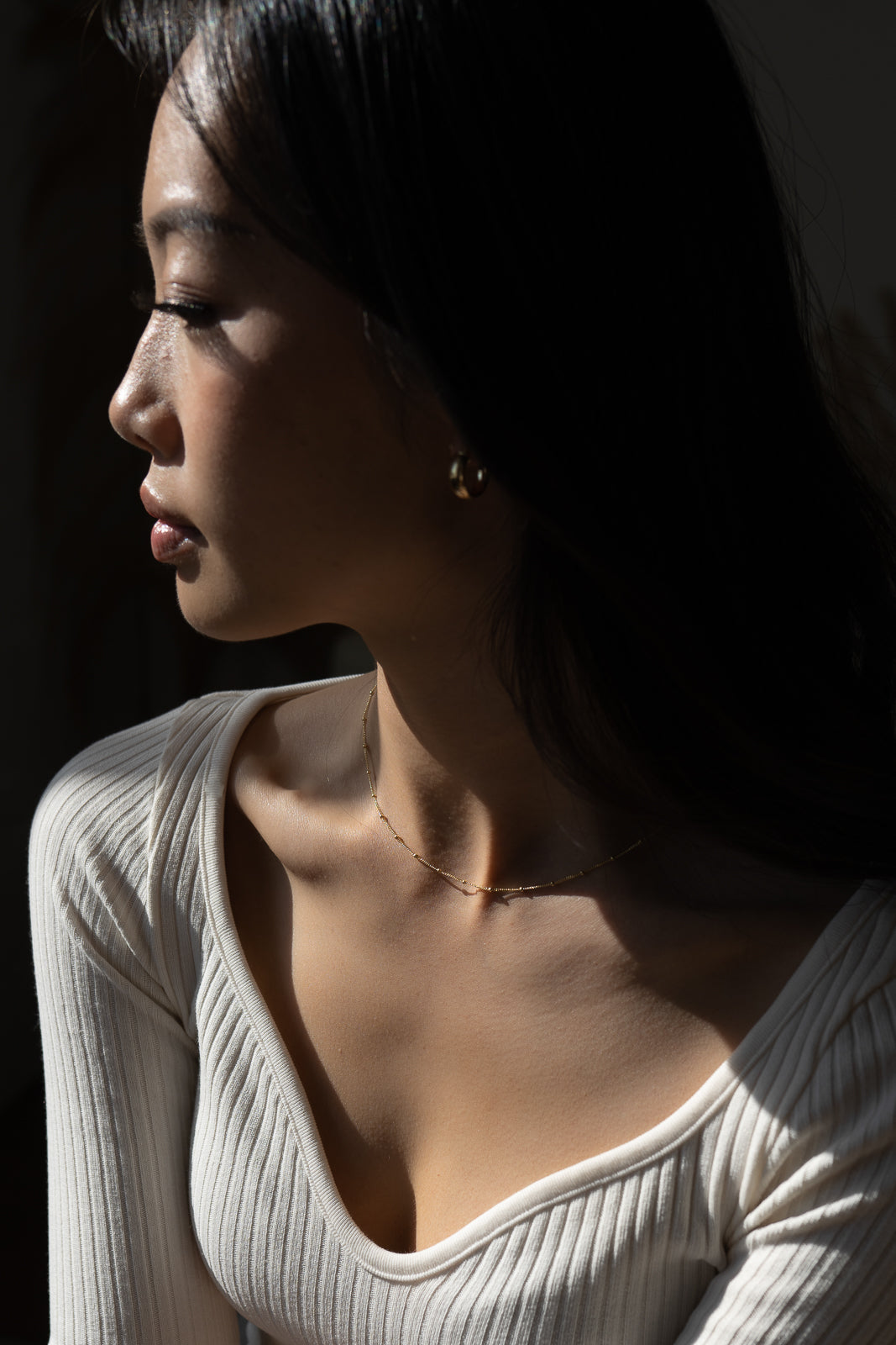 Gigi Necklace | 10k Gold | 16"