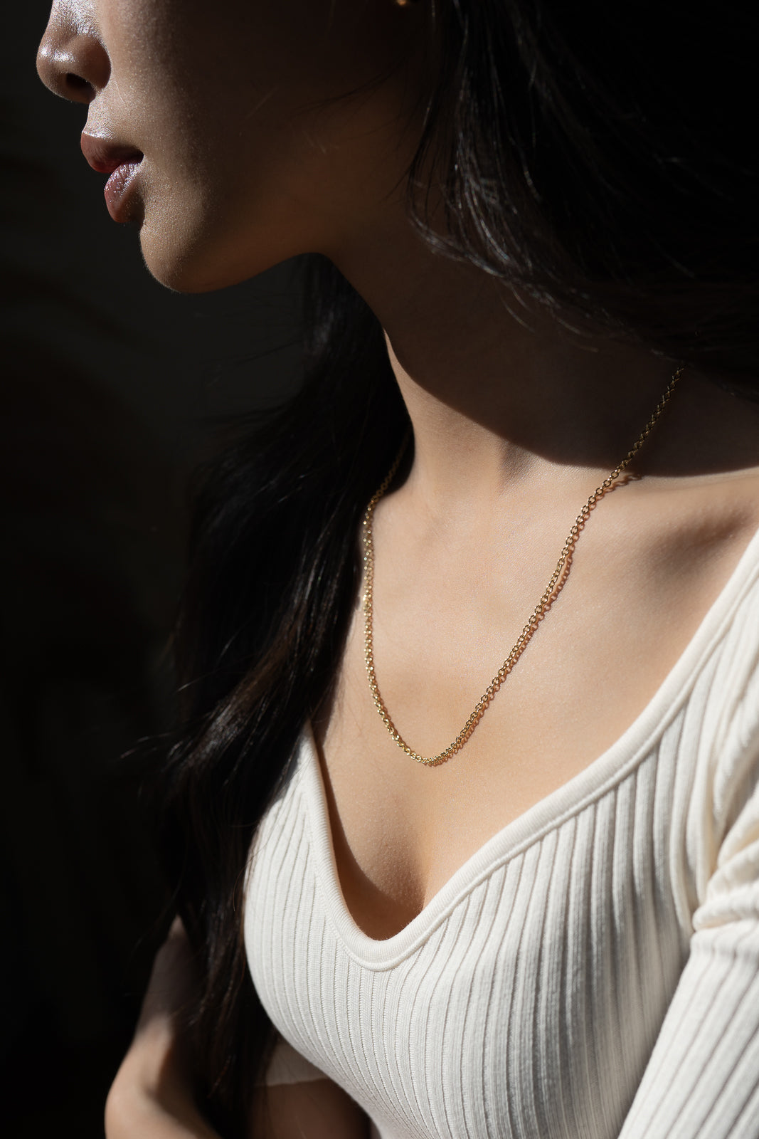Mae Necklace | 10k Gold | 20"