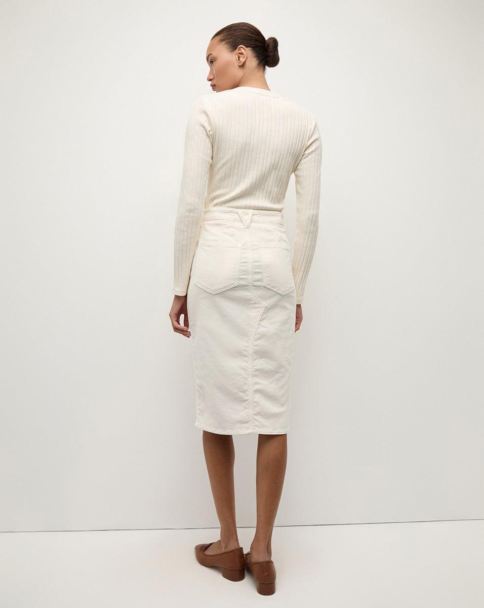 Jocelyn Henley Shirt in Ivory