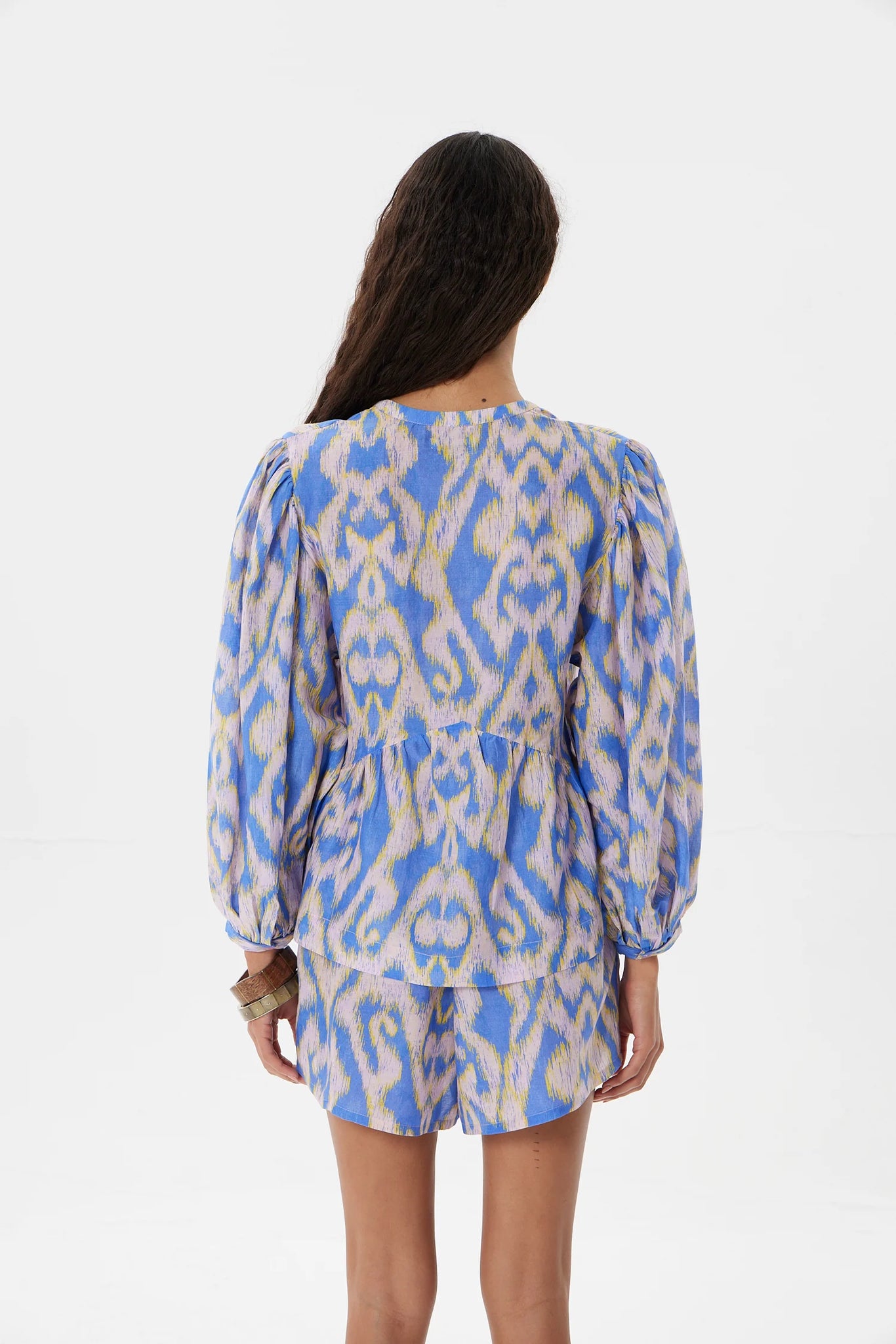 Moreno Irina Blouse in Ethnic Lavander