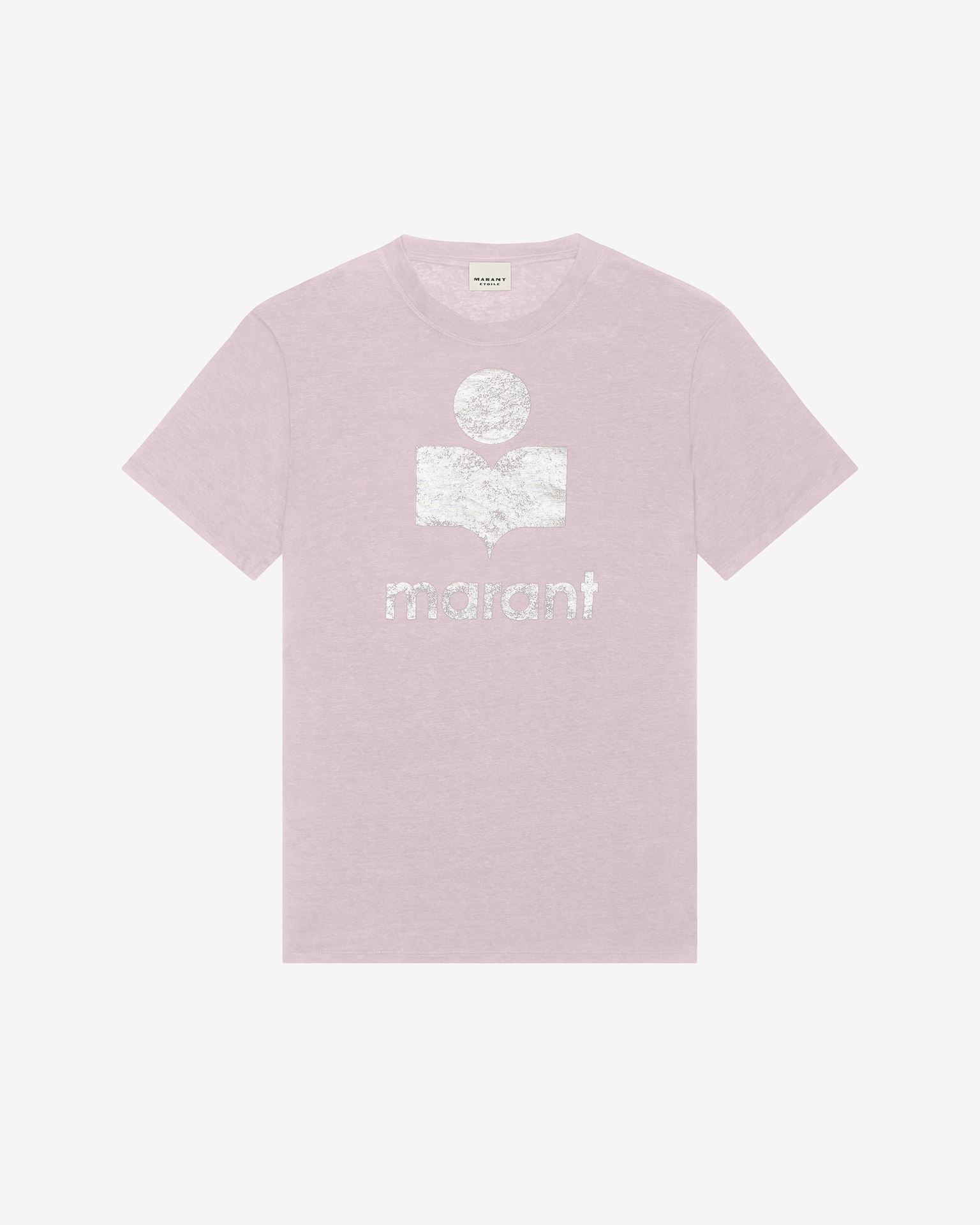 Zewel Tee Shirt in Pearl Rose and Silver