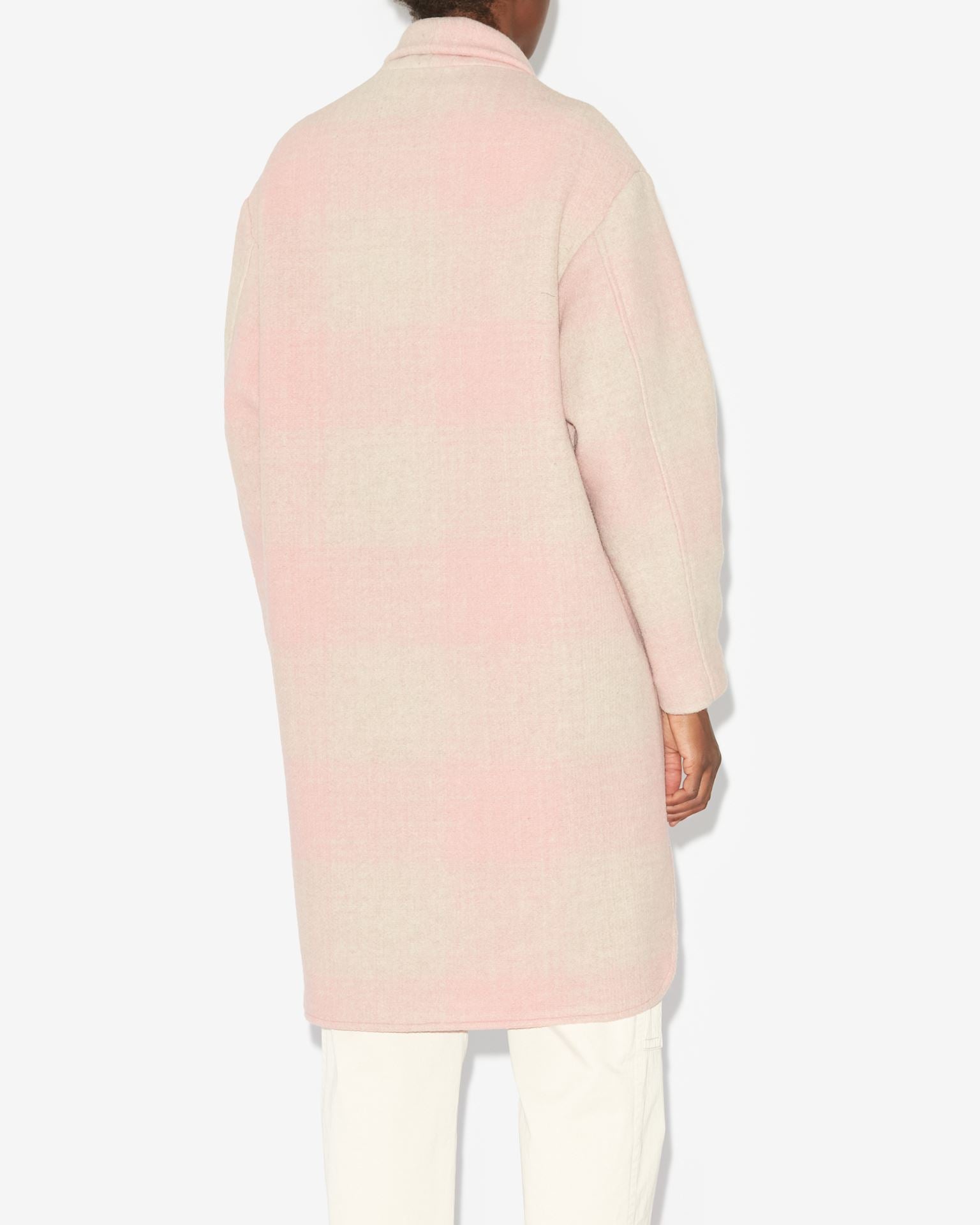 Gabriel Coat in Light Pink