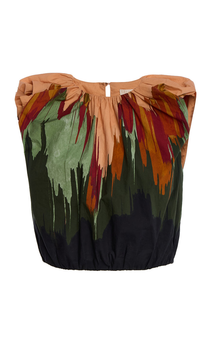 Gracie Cotton Top in Agate