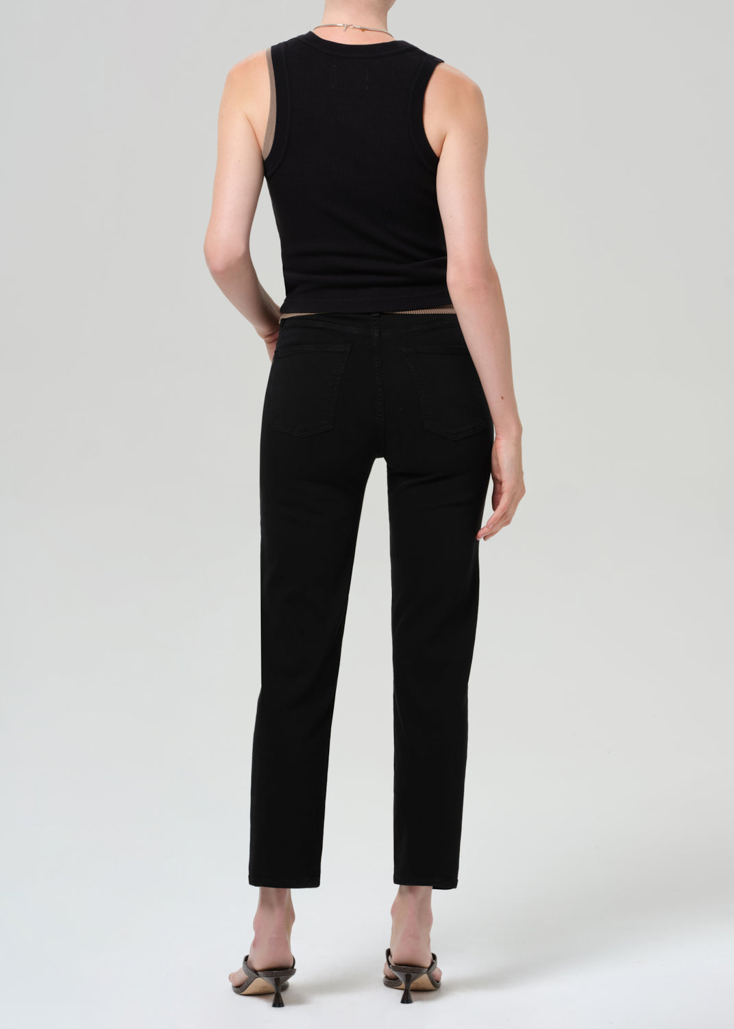 Caia Straight in Plush Black