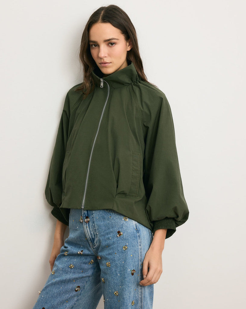 Circe Bubble Jacket in Army