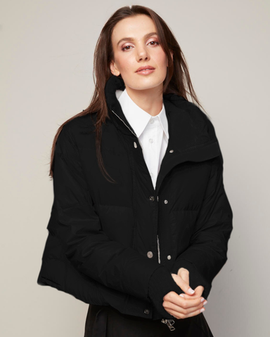 Bailey Down Jacket in Black