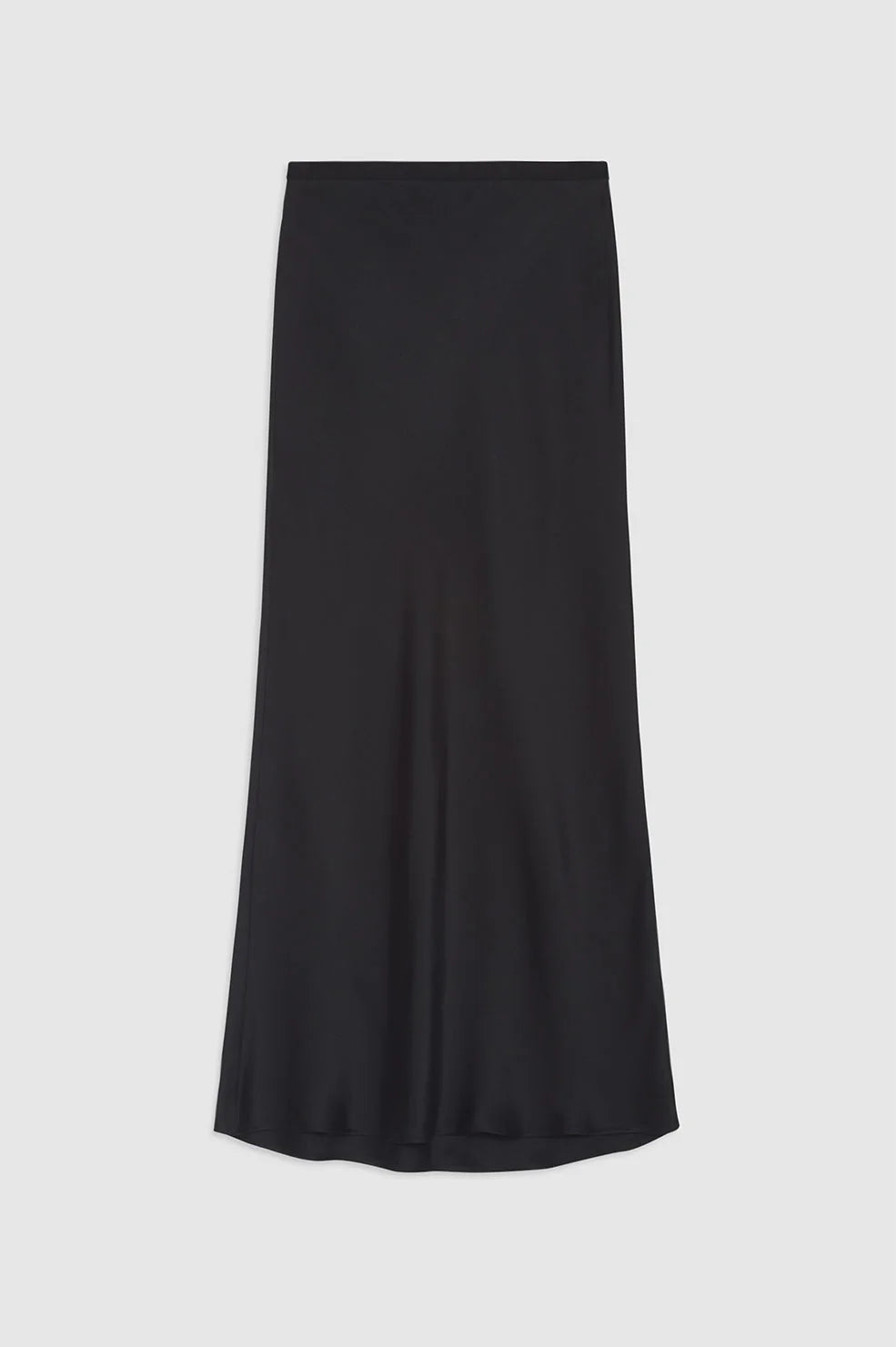 Bar Silk Skirt in Black