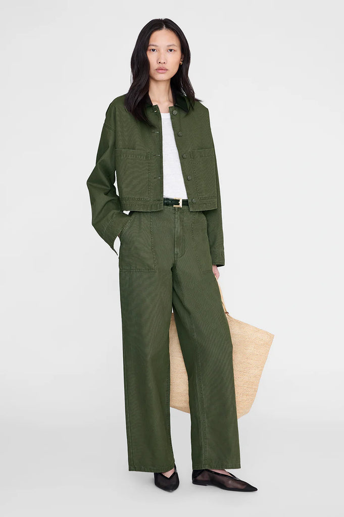 Grayson Pant in Army Green